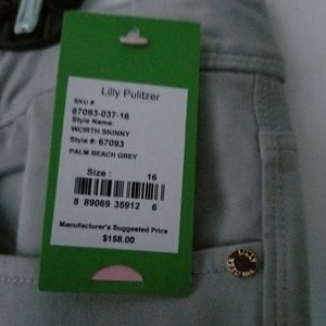 Lilly Pulitzer Gray Jeans